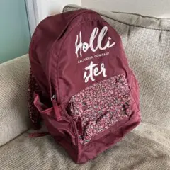 Hollister バーガンディ リュックのサムネイル