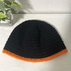 255クラシックハット☆クラッシャーハット☆バケットハット☆手編みニット帽