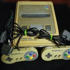 ★動作確認済み★スーパーファミコン本体とコントローラーセット