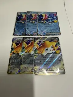 ポケカ ゲッコウガex ジラーチex 各3枚 6枚セット