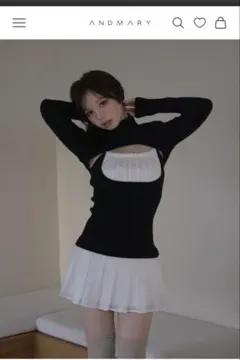 ANDMARY Rio blouse set dress - メルカリ
