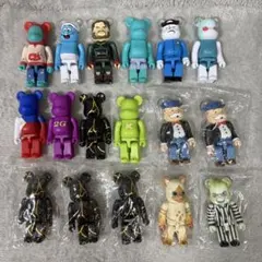 メディコムトイ BE@RBRICK ベアブリック 100% 17体セット