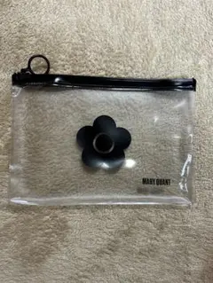 ハ*♡様 MARY QUANT クリアポーチ 花モチーフ