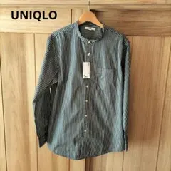 未使用　UNIQLO　ユニクロ　EFCブロードスタンドカラー　長袖シャツ