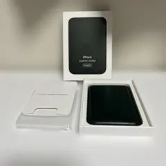 iPhone Leather walletダークグリーン