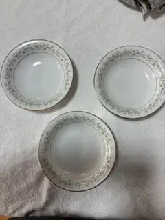 NORITAKE花柄の食器セット 3枚 陶磁器
