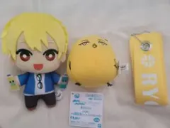 黒子のバスケ 黄瀬涼太 ひよこのバスケ ともぬい ぬいぐるみ 3点セット