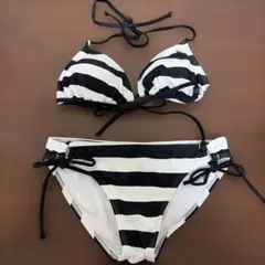 ROXY ビキニ セパレート水着 ボーダー Sサイズのサムネイル