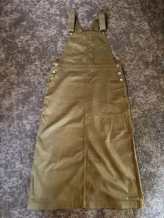 ニコアンド niko and オリーブグリーン サロペット レディース