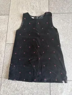 ベロアワンピース　100