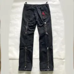新品 666 CLASHジップジーンズ PUNKパンクセディショナリーズMODS