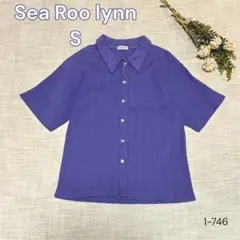 SeaRoomlynn シールームリン リブ 半袖シャツ パープル　Sサイズのサムネイル