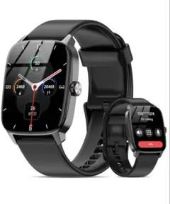 スマートウォッチ iPhone•アンドロイド対応 Bluetooth5.3通話