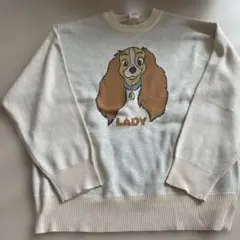 ディズニー わんわん物語 ニット セーター - メルカリ