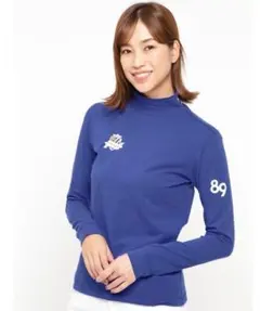 パーリーゲイツ モックネック タートルネック ニットシャツ 日本製