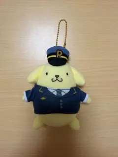 JR限定 ポムポムプリン 車掌 ぬいぐるみ