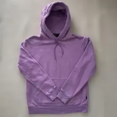 AZUL フーテッドパーカー　トレーナー 淡い紫ピンクmen'sサイズのＭ