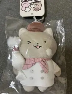 新品　ホワイトタイガーとブラックタイガーカフェ　マスコット　犬のおまわりさん