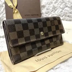 ルイヴィトン ダミエ ポルトトレゾール インターナショナル 長財布 財布