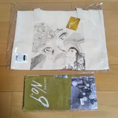 LOUVRE No.9（漫画、9番目の芸術）トートバッグ　ハンカチ　日本製