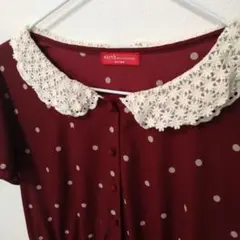 earth music&ecology ドット柄 ワンピース