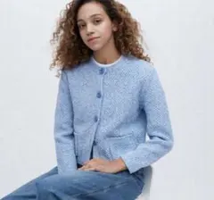 ニットジャケット