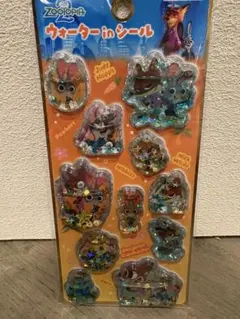 ズートピア2 ウォーターインシール　ウォーターシール　ズートピア　正規品