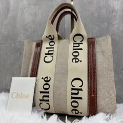 Chloe クロエ ウッディ トートバッグ ミディアム ハンドバッグのサムネイル