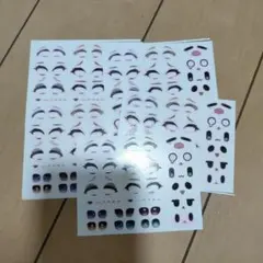 秘境巡礼　秘境の巡礼　デカール　5枚　ドール ブラインドドール