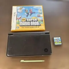 ds i LL ダークブラウン　マリオ　本体　動作ok