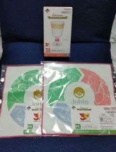 ポケモン 30th 一番くじ グラス ハンドタオル ラバーコレクション