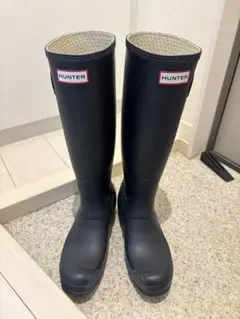 HUNTER ロングブーツ バックル付き 38 箱付き