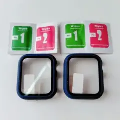 MARRDO Watch ケース カバー 44mm ブルー ２個セット