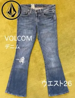 VOLCOM ボルコム ダメージ加工 レディース スリムのサムネイル