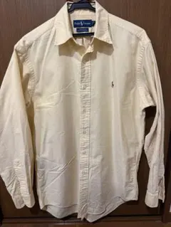 Ralph Lauren Yarmouth 長袖シャツ クリーム
