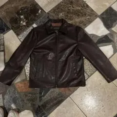 U*様 レザージャケット ブラウン Brooks Brothers ラルフローレ - メルカリ
