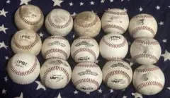 NPB 公式試合球 3球セット限りなく新品未使用 ラスト2セット - メルカリ