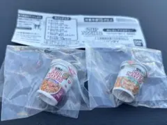 カップヌードルめじるしアクセサリー　世界シリーズ2点