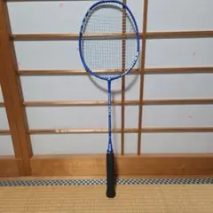 YONEXトレーニングラケット バドミントンラケット 青 ガット新品