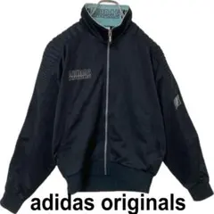 レア【入手困難】アディダスオリジナルス　デサント製　トラックジャケット　刺繍ロゴ