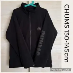 チャムス"ブラック"⌘size 130-145 USED 匿名送料込