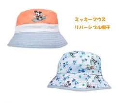 ミッキーマウス バケットハット 帽子 キャップ リバーシブル 未使用 USA購のサムネイル