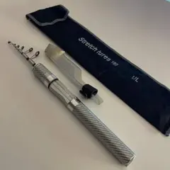 【カーボン調仕様／スピニングモデル（1.8m／5’11”／UL シルバー　銀）】のサムネイル