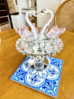 TIFFANY 白鳥リングホルダープレゼント♡おりぼん装飾 - メルカリ