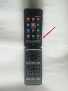 5043 [중고 번역 있음 · SIM 무료 · povo 가능] KYF31 블랙 au4G 갈라호