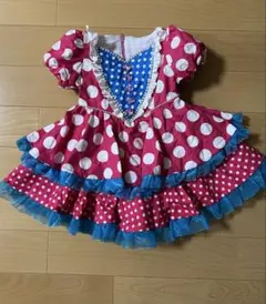 ディズニー パルパルーザ ミニー風衣装　ハンドメイド 90-95cm