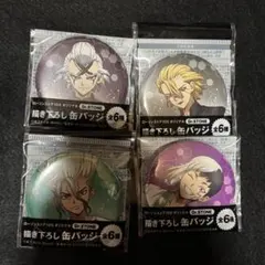 Dr.STONE キャラクター缶バッジ 4個セット