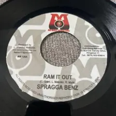 レゲエ レコードSPRAGGA BENZ / RAM IT OUT