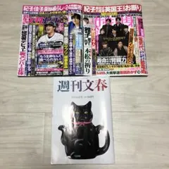女性セブン　女性自身　週刊文春 3冊セット