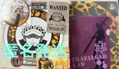 ONE PIECE トラガルファー・ロー アートプレート他グッズセット